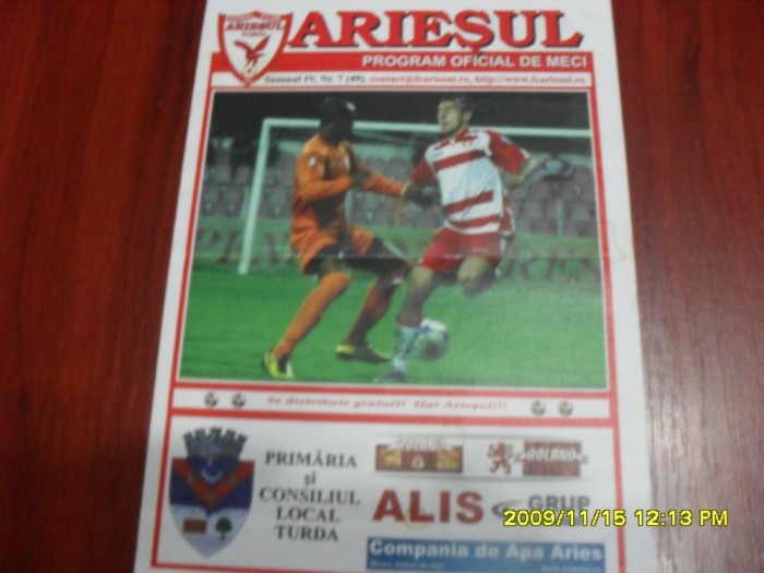 program Ariesul Turda - POli Iasi
