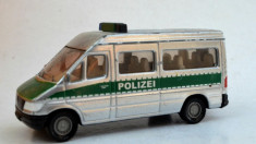 Macheta Siku Mercedes Sprinter Polizei Bus foto