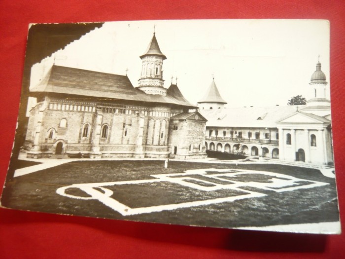 Ilustrata Biserica Manastirii Neamtu circulat 1965