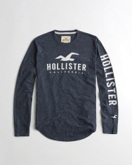 Bluza Hollister mas L-gri-Lichidare stoc! foto