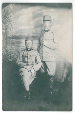 3793 - TARGU MURES, Military, Romania - old postcard, real PHOTO - used - 1915 foto