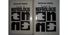 Tratat de Nefrologie, Nicolae Ursea, 2 volume-1891 pag, an 1994 foto