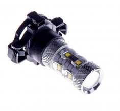 Led auto Alb PY24W 50W 12-24V Leduri CREE 750 Lm foto