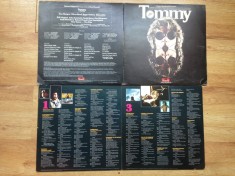 THE WHO - TOMMY (2LP,2 VINILURI,1975,POLYDOR,Made in UK) vinil vinyl
