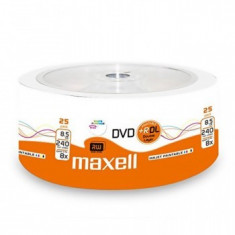 DVD+R MAXELL PRINTABIL DOUBLE LAYER 8X SHRINK 25 foto