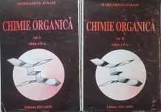 CHIMIE ORGANICA - Margareta Avram (2 volume) foto