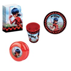 24 Accesorii party Miraculous Buburuza si Motan Noir foto