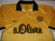 Tricou vechi NIKE fotbal - BORUSSIA DORTMUND (Germania) sezonul 1999-2000 foto