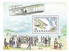 Grenada 1978 - Aviatie, colita neuzata foto