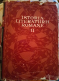 Istoria literaturii rom&acirc;ne