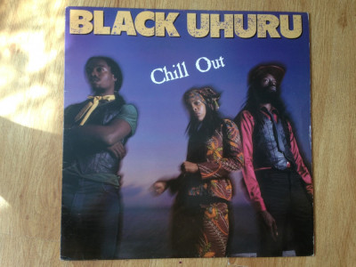 BLACK UHURU - CHILL OUT (1982,ISLAND, Made in UK) - REGGAE vinil vinyl foto