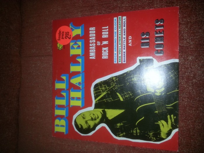 Bill Haley Ambasador of Rock&rsquo;n Roll Rainbow Belgium vinil vinyl VG+