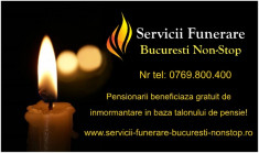 Servicii Funerare Bucuresti si Ilfov 0769800400 NON STOP foto