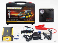 Acumulator extern 16000mAh, compresor si robor pornire AL-060718-1 foto