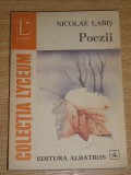 Myh 722 - POEZII - NICOLAE LABIS - ED 1985