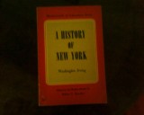 Washington Irving A History of New York