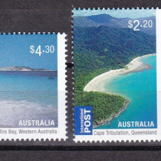 Australia 2010 natura plaje MI 3405-3407 MNH w52