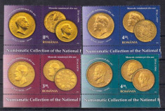 Monede de aur ,serie cu tab neuzata, MNH, L.P. 1989b, 2013 foto
