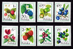 Polonia 1977 fructe MI 2487-2494 MNH w52 foto