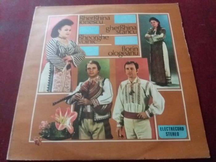 DISC VINIL GHERGHINA IONESCU / GHERGHINA STANCU / GHEORGHE VOINIC DISC VINIL GHERGHINA IONESCU / GHERGHINA STANCU / GHEORGHE VOINIC
