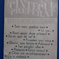 myh 623 - Brosura comunism - Cantecul preferat - supliment Revista muzica