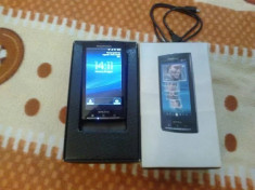 Vand Sony Ericsson Xperia X10i black foto