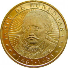 Romania, 50 bani 2016 UNC_comemorativa _Iancu de Hunedoara foto