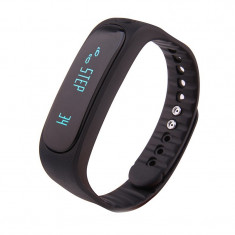 Bratara Fitness Smartband Bluetooth E02 negru foto