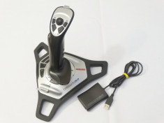 Joystick flight stick controller PC Logitech Freedom 2.4 wireless foto