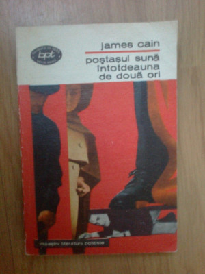 k3 James Cain - Postasul suna intotdeauna de doua ori foto
