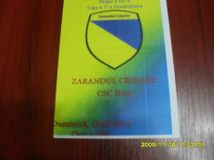 program Zarandul Criscior - CSC Ilia foto