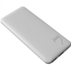 Baterie Externa S5 7000mAh Doua Porturi USB Alb Gri foto