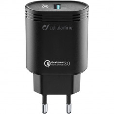 Incarcator Priza Fast Charge QC 3.0 USB, 18W, Incarcare Rapida, port USB-A, Negru foto