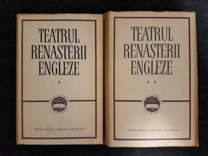 Teatrul Renasterii engleze (2 vol.)