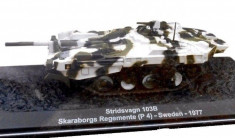 Macheta tanc STRIDSVAGN 103B - Sweden - 1977 scara 1:72 foto