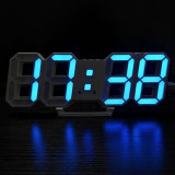 Ceas digital cu LED-uri mari DS-6609 Temp alarmă Data Ora Lumină de noapte