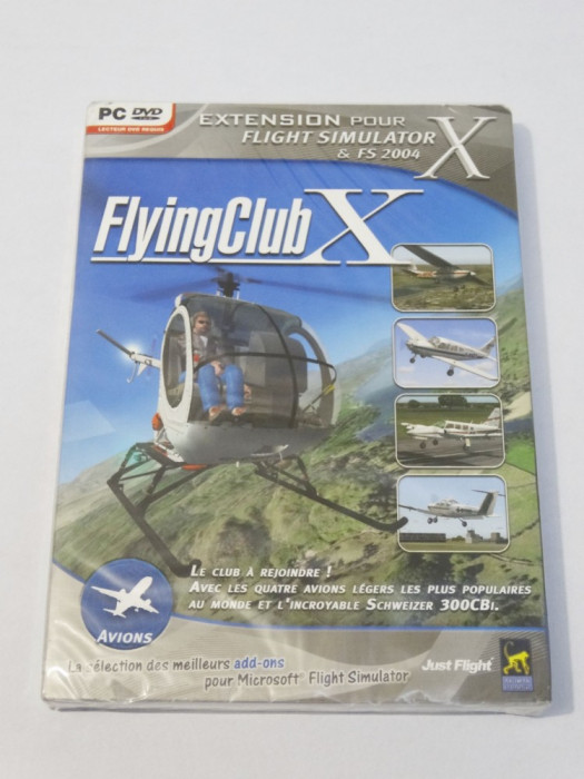 Joc PC - Flight Simulator X &amp; FS 2004 Flying Club X extension add-on - sigilat