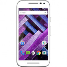 Moto G Dual Sim Fizic 16GB LTE 4G Alb Turbo Edition foto