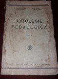 ANTOLOGIE PEDAGOGICA G G ANTONESCU VOL 2