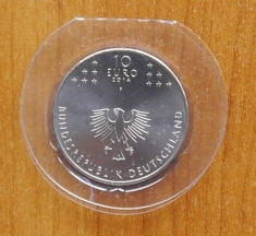 Germania 2014 , moneda 10 euro din argint , 925 ; 18 grame ; diametru : 32,5 mm foto