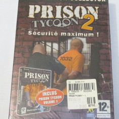 Joc PC - Prison Tycoon 1 + 2 colectie 2 jocuri - originale noi sigilate
