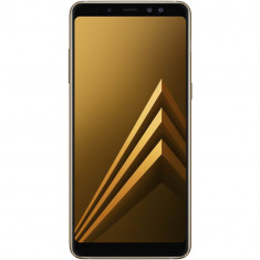 Galaxy A8 Plus 2018 Dual Sim 64GB LTE 4G Auriu 6GB RAM foto