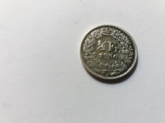 Elvetia 1/2 cents 1950 foto
