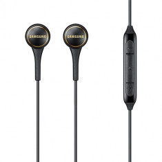 Casti Audio Cu Fir In Ear, Stereo, Microfon, Buton Control, Mufa Jack 3,5 mm, Negru foto