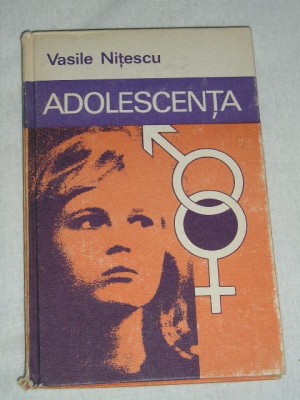 myh 35f - Vasile Nitescu - Adolescenta - ed 1985 foto