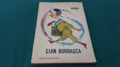 GIAN BURRASCA / VAMBA/ ILUSTRAȚII EUGEN TARU/ 1992 * foto