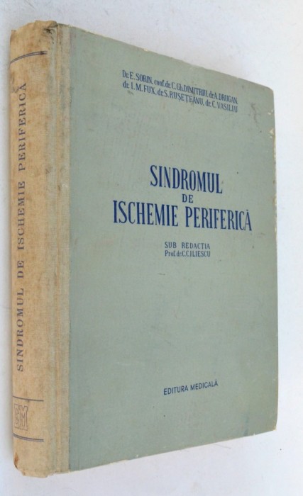 Sindromul de ischemie periferica - 1956
