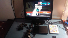 CONSOLA SONY PLAYSTATION 2 + 2 MANETE SONY + CABLURI + JOC GTA foto