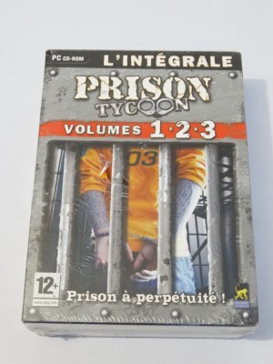 Joc PC - Prison Tycoon 1 + 2 + 3 colectie 3 jocuri - originale noi sigilate foto