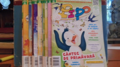 PIPO- 12 CARTI DE COLORAT,POEZII,JOCURI,MICI POVESTI SI ALTELE. foto